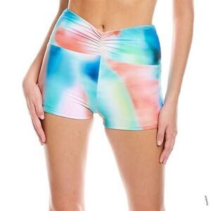 CITRUS Swimwear Bikini Shorts Reversible Swimsuit Bottoms Large NEW